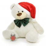 White 3.5 Feet Special Christmas Plush Teddy Bear